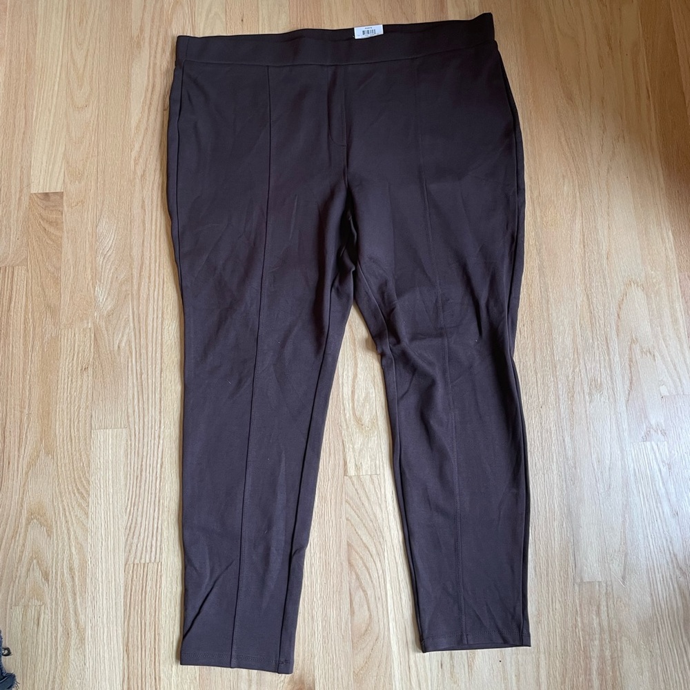 Style & Co brown leggings Size 24W